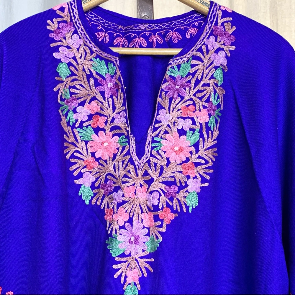 Embroidered Poncho - Picture 3 of 7